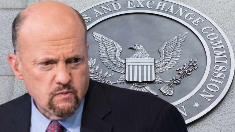 Jim Cramer Suggests SEC May Take Action Against Non-Compliant Crypto Companies – Urges to Exit Crypto Now Jim Cramer Suggests SEC May Take Action Against Non-Compliant Crypto Companies – Urges to Exit Crypto Now